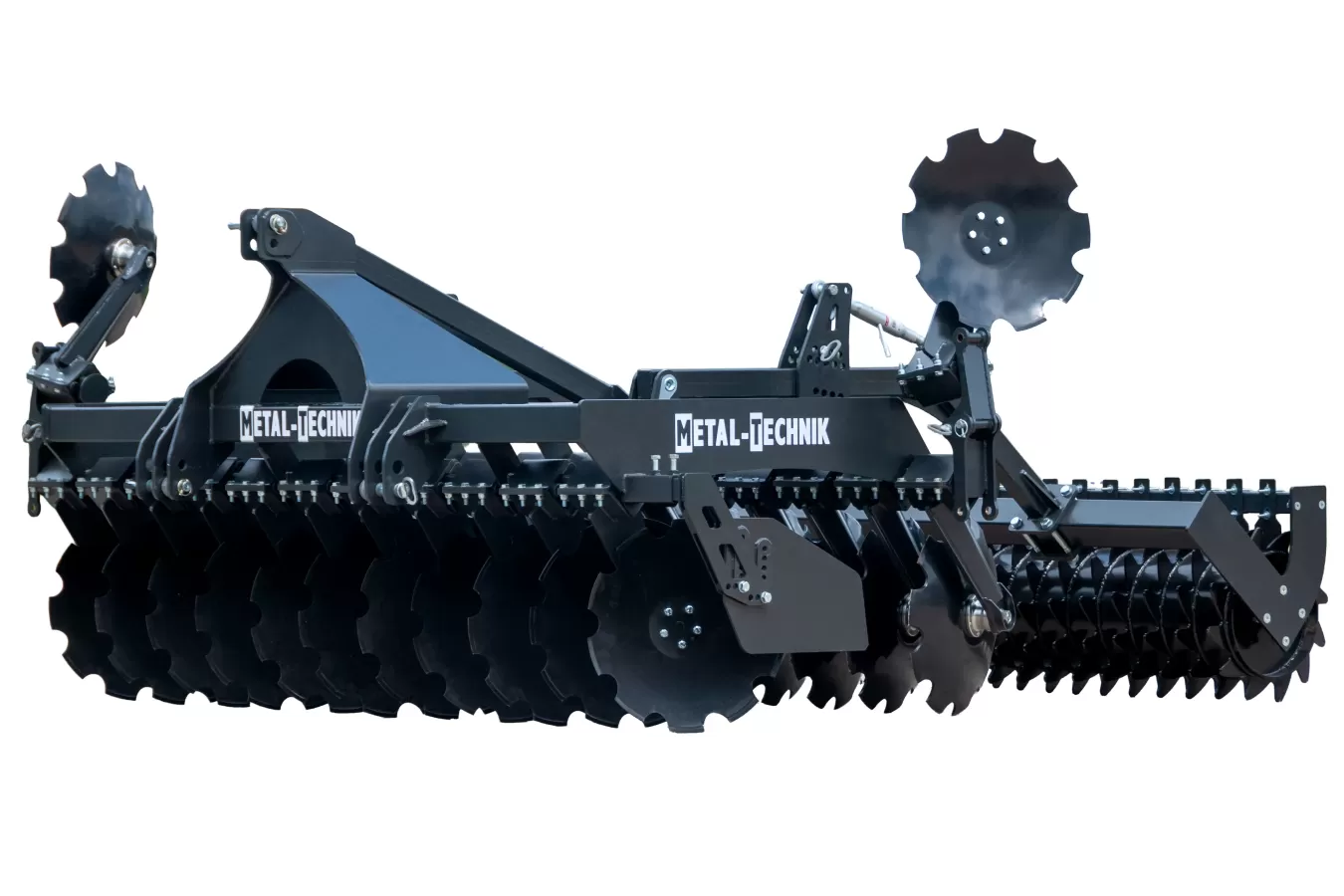Lautasmuokkain Metal-Technik BT V-valssilla 2,5 m