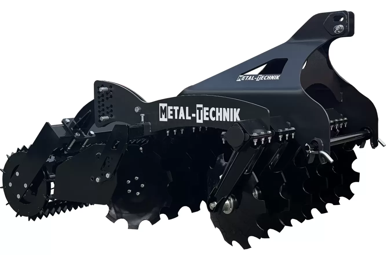 Lautasmuokkain Metal-Technik BT SMART putkivalssilla 1,6 m